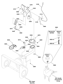 Part Location Diagram of 1756705AYP Murray Chute